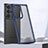 Custodia Silicone Trasparente Laterale Cover WL1 per Samsung Galaxy S22 Ultra 5G