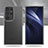 Custodia Silicone Trasparente Laterale Cover WL1 per Samsung Galaxy S23 Ultra 5G Chiaro