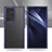 Custodia Silicone Trasparente Laterale Cover WL1 per Samsung Galaxy S23 Ultra 5G Viola