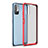Custodia Silicone Trasparente Laterale Cover WL1 per Xiaomi Redmi Note 10 5G Rosso