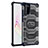 Custodia Silicone Trasparente Laterale Cover WL2 per Samsung Galaxy S20 FE 5G Blu Notte