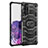 Custodia Silicone Trasparente Laterale Cover WL2 per Samsung Galaxy S20 Plus Nero