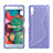 Custodia Silicone Trasparente Morbida S-Line Cover per Sony Xperia L3 Viola