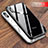 Custodia Silicone Trasparente Specchio Laterale 360 Gradi per Apple iPhone Xs Chiaro