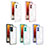 Custodia Silicone Trasparente Specchio Laterale Cover H01P per Motorola Moto E22