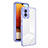 Custodia Silicone Trasparente Specchio Laterale Cover H01P per Motorola Moto G53 5G