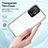 Custodia Silicone Trasparente Specchio Laterale Cover H01P per Xiaomi Mi 11T Pro 5G