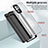 Custodia Silicone Trasparente Specchio Laterale Cover H01P per Xiaomi Redmi Note 10 4G