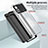Custodia Silicone Trasparente Specchio Laterale Cover H01P per Xiaomi Redmi Note 11E Pro 5G