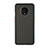 Custodia Silicone Trasparente Specchio Laterale Cover H03 per OnePlus 7T Nero