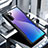 Custodia Silicone Trasparente Specchio Laterale Cover M01 per Samsung Galaxy Note 10 5G Nero