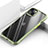 Custodia Silicone Trasparente Specchio Laterale Cover M03 per Apple iPhone 14