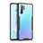 Custodia Silicone Trasparente Specchio Laterale Cover M03 per Huawei P30 Pro New Edition Nero