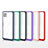 Custodia Silicone Trasparente Specchio Laterale Cover MQ1 per Samsung Galaxy A22s 5G
