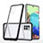 Custodia Silicone Trasparente Specchio Laterale Cover MQ1 per Samsung Galaxy A71 4G A715