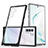 Custodia Silicone Trasparente Specchio Laterale Cover MQ1 per Samsung Galaxy Note 10 5G