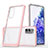 Custodia Silicone Trasparente Specchio Laterale Cover MQ1 per Samsung Galaxy S20 FE 4G