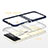 Custodia Silicone Trasparente Specchio Laterale Cover MQ1 per Samsung Galaxy Z Flip3 5G