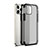 Custodia Silicone Trasparente Specchio Laterale Cover per Apple iPhone 12 Pro Max Nero