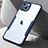 Custodia Silicone Trasparente Specchio Laterale Cover per Apple iPhone 15