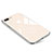 Custodia Silicone Trasparente Specchio Laterale Cover per Apple iPhone 7 Plus Oro