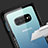 Custodia Silicone Trasparente Specchio Laterale Cover T01 per Samsung Galaxy S10 5G