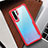 Custodia Silicone Trasparente Specchio Laterale Cover Z02 per Huawei P30 Pro New Edition