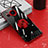 Custodia Silicone Trasparente Ultra Slim Cover Morbida con Magnetico Anello Supporto AN1 per Sharp Aquos Sense7 Rosso