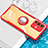 Custodia Silicone Trasparente Ultra Slim Cover Morbida con Magnetico Anello Supporto BH1 per Vivo V23 Pro 5G