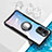 Custodia Silicone Trasparente Ultra Slim Cover Morbida con Magnetico Anello Supporto BH1 per Xiaomi Mi 11i 5G