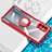 Custodia Silicone Trasparente Ultra Slim Cover Morbida con Magnetico Anello Supporto BH1 per Xiaomi POCO M3 Pro 5G
