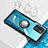 Custodia Silicone Trasparente Ultra Slim Cover Morbida con Magnetico Anello Supporto BH1 per Xiaomi Poco X3 GT 5G Nero