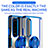 Custodia Silicone Trasparente Ultra Slim Cover Morbida con Magnetico Anello Supporto per Sony Xperia 1 IV SO-51C