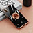 Custodia Silicone Trasparente Ultra Slim Cover Morbida con Magnetico Anello Supporto per Sony Xperia Ace III SO-53C