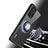 Custodia Silicone Trasparente Ultra Slim Cover Morbida con Magnetico Anello Supporto ZL1 per Xiaomi Redmi Note 10 Pro Max
