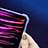 Custodia Silicone Trasparente Ultra Slim Cover Morbida con Supporto S01 per Apple iPad Pro 11 (2022) Chiaro