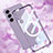 Custodia Silicone Trasparente Ultra Slim Morbida con Mag-Safe Magnetic AC1 per Samsung Galaxy S21 5G