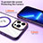Custodia Silicone Trasparente Ultra Slim Morbida con Mag-Safe Magnetic SD1 per Apple iPhone 13 Pro