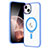 Custodia Silicone Trasparente Ultra Slim Morbida con Mag-Safe Magnetic SD1 per Apple iPhone 15