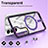 Custodia Silicone Trasparente Ultra Slim Morbida con Mag-Safe Magnetic SD1 per Samsung Galaxy S21 5G