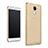 Custodia Silicone Trasparente Ultra Slim Morbida per Huawei Honor 7 Dual SIM Oro