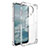 Custodia Silicone Trasparente Ultra Slim Morbida per Nokia G10 Chiaro