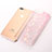 Custodia Silicone Trasparente Ultra Sottile Cover Fiori T01 per Apple iPhone 7 Plus