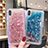 Custodia Silicone Trasparente Ultra Sottile Cover Fiori T02 per Apple iPhone Xs