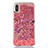 Custodia Silicone Trasparente Ultra Sottile Cover Fiori T04 per Apple iPhone Xs