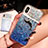 Custodia Silicone Trasparente Ultra Sottile Cover Fiori T19 per Apple iPhone Xs