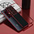 Custodia Silicone Trasparente Ultra Sottile Cover Morbida AN1 per Vivo X70 Pro+ Plus 5G Rosso