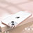 Custodia Silicone Trasparente Ultra Sottile Cover Morbida Bling-Bling LD2 per Apple iPhone 13 Oro Rosa