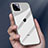 Custodia Silicone Trasparente Ultra Sottile Cover Morbida H01 per Apple iPhone 11 Pro Max Grigio