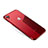 Custodia Silicone Trasparente Ultra Sottile Cover Morbida H01 per Apple iPhone XR Rosso